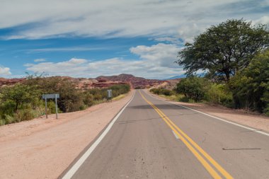 Yol Quebrada de Cafayate Valley, Arjantin