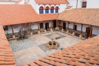 Cloister Convento de Santa Teresa Manastırı, Potosi, Bolivia