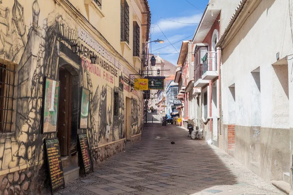 Potosi Bolivia Abril 2015 Vista Una Calle Centro Histórico Potosí — Foto de Stock