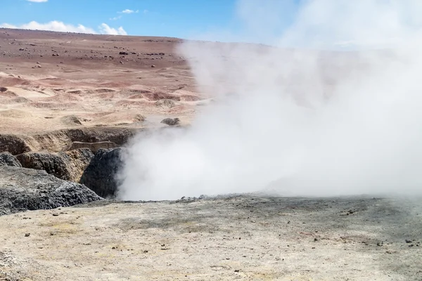 One Geysers Geyser Basin Sol Manana Bolivia — Stock Photo, Image