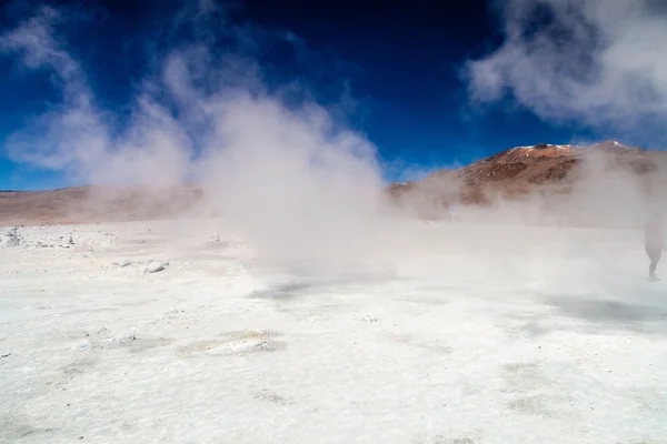 Geyser Basin Sol Manana Bolivia — Stock Photo, Image