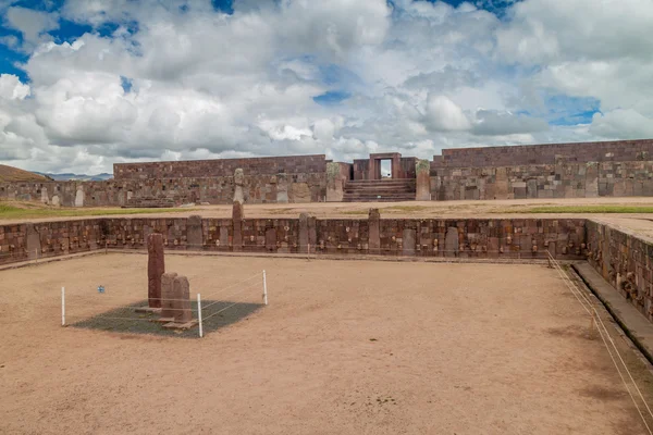 Ruïnes Van Tiwanaku Bolivia Tiwanaku Een Oude Stad Buurt Van — Stockfoto