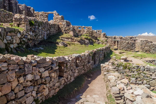 Ruinas Chincana Isla Del Sol Lago Titicaca Bolivia — Foto de Stock