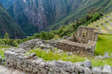 Machu Picchu Harabeleri, Peru korunmuş duvarlara