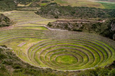 Tarım Moray, kutsal vadi, Peru teraslama