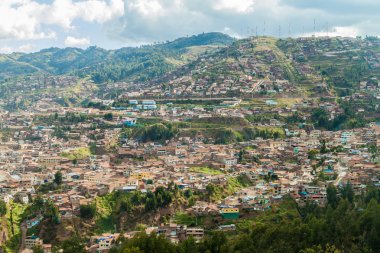 Cuzco, Peru havadan görünümü