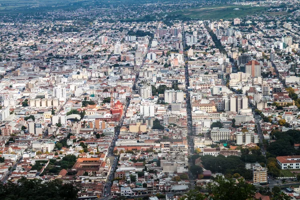 Вид Воздуха Город Сальта Аргентина — стоковое фото