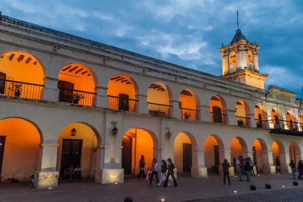 Салта Аргентина Апреля 2015 Года Здание Бывшего Городского Совета Cabildo — стоковое фото
