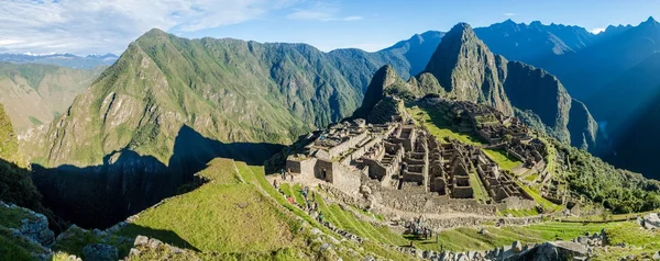 Machu Picchu Perú Mayo 2015 Panorama Del Valle Urubamba Ruinas — Foto de Stock