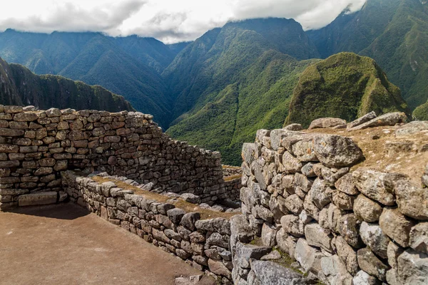 Rovine Machu Picchu Perù — Foto Stock