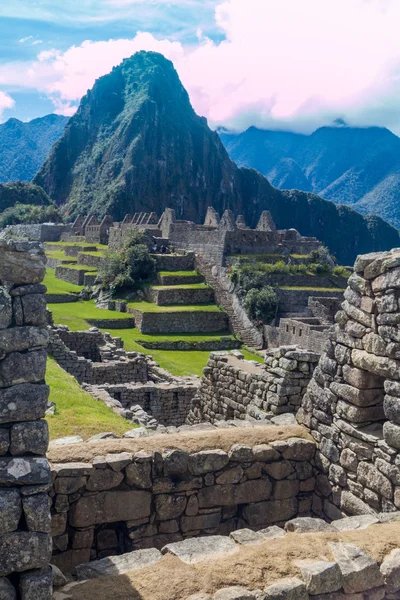 Ruinas Machu Picchu Perú — Foto de Stock