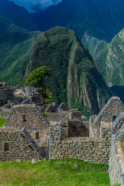 Ruinas Machu Picchu Perú — Foto de Stock