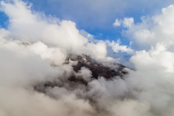 Karla Kaplı Dağ Yakınındaki Abra Malaga Geçişi Peru — Stok fotoğraf