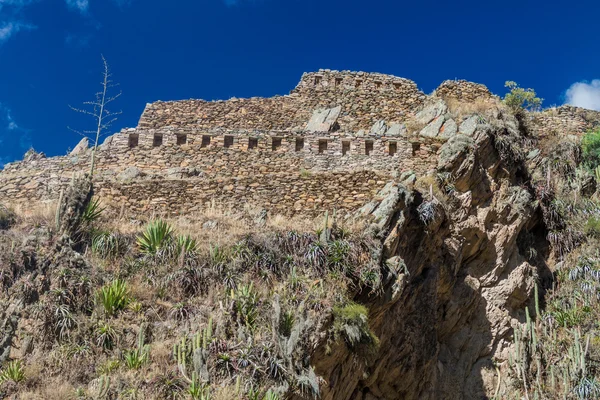 Inca Ruins Ollantaytambo Sacred Valley Incas Peru — Stock Photo, Image
