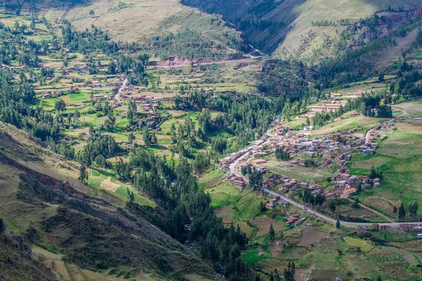 Valle Cerca Del Pueblo Pisac Perú —  Fotos de Stock