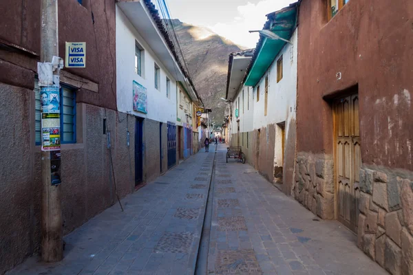 Pisac Perú Mayo 2015 Calle Pueblo Pisac Valle Sagrado Los — Foto de Stock