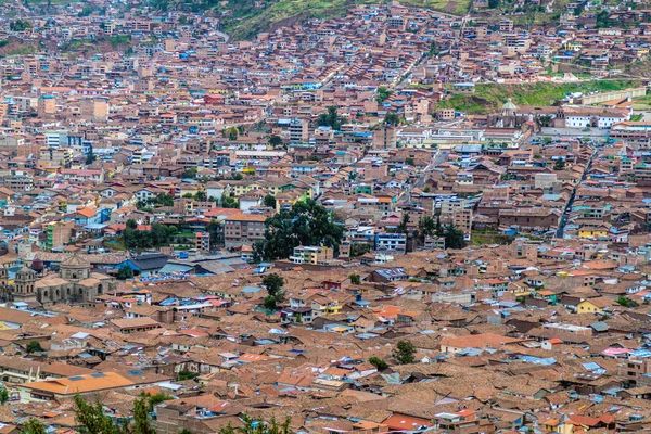 Vue Aérienne Cuzco Pérou — Photo