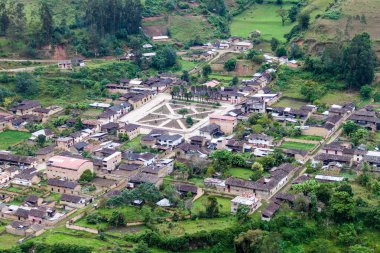 Leimebamba, Peru havadan görünümü