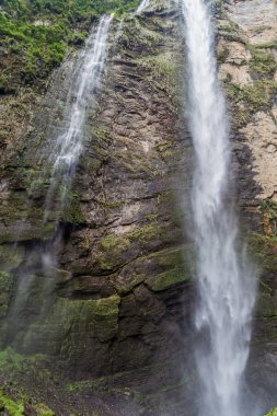 Catarata de Gocta - dünya, kuzey Peru en yüksek şelaleler.