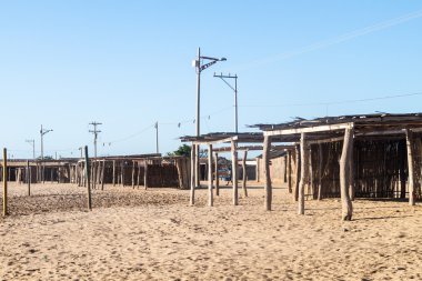Köy Cabo de la Vela Kolombiya La Guajira yarımadası üzerinde yer alan