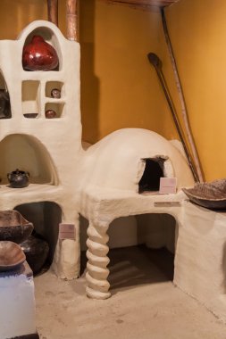 Tierradentro, Kolombiya - 12 Eylül 2015: İç Tierradentro, Kolombiya'da bir Etnografya Müzesi.