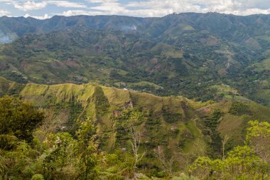 Kolombiya Cauca bölgedeki Tierradentro Vadisi