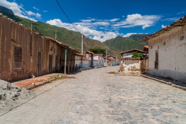 Chicamocha river canyon Kolombiya köyde Jordan
