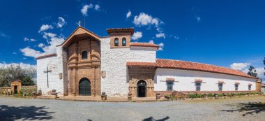 Manastır Santo Ecce Homo yakınındaki Villa de Leyva, Kolombiya
