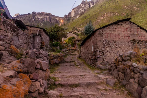 Tapay Bergen Över Colca Canyon Peru — Stockfoto