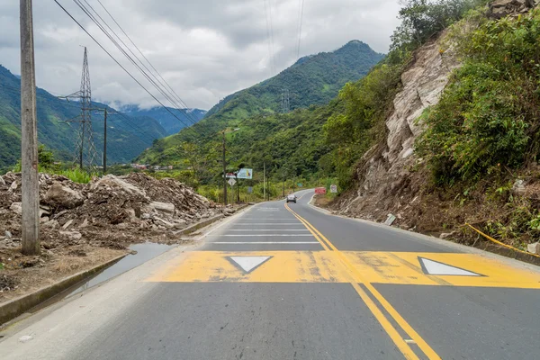 Banos Ecuador June 2015 View Road Banos Puyo Ecuador — Stock Photo, Image