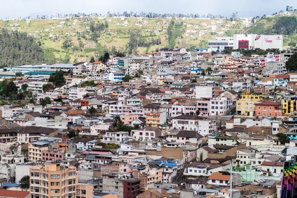 Widok Quito Stolicy Ekwadoru — Zdjęcie stockowe