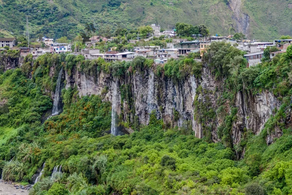 Banos Agua Santa Popular Destino Turístico Ecuador —  Fotos de Stock