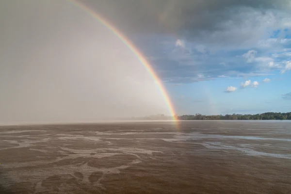 Rainbow River Amazon Brazil — Stock Photo, Image