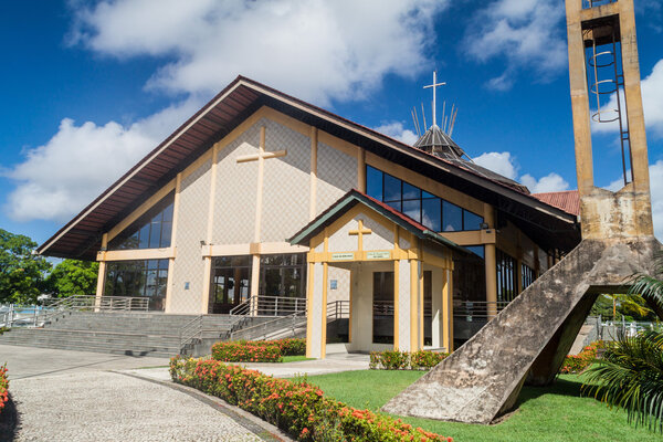 Cathedral of St Joseph in Macapa, Brazil