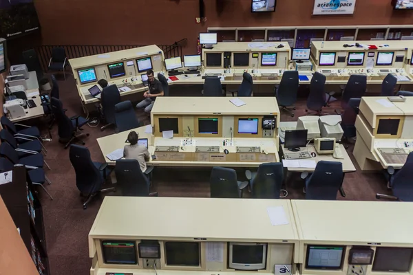 Kourou Guiana Francesa Agosto 2015 Ariane Centro Controle Foguetes Área — Fotografia de Stock