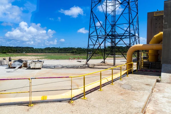 Kourou Französisch Guiana August 2015 Einrichtungen Des Ariane Abschussbereichs Startrampe — Stockfoto