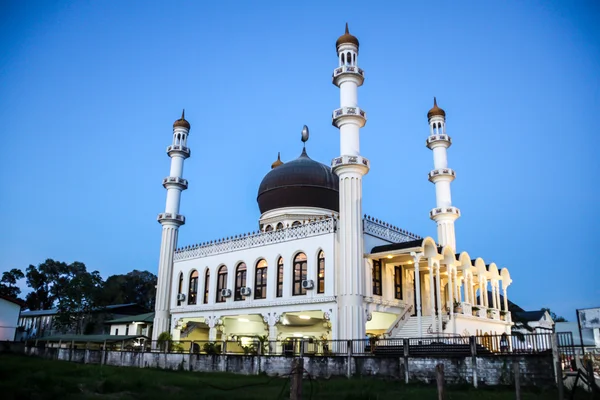 スリナムの首都 パラマリボのモスク Kaizerstraat — ストック写真