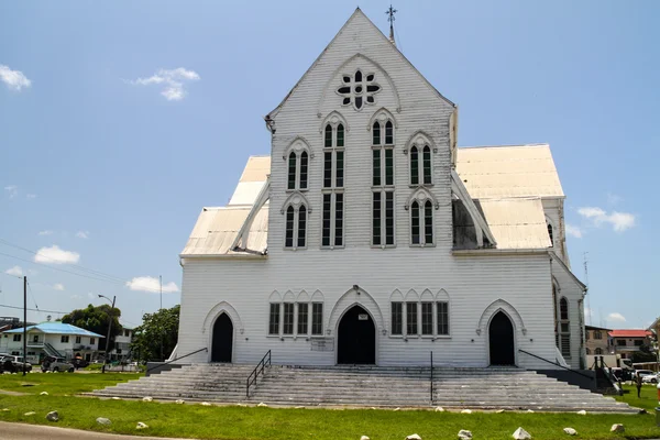 Cathédrale Saint Georges Georgetown Capitale Guyane — Photo