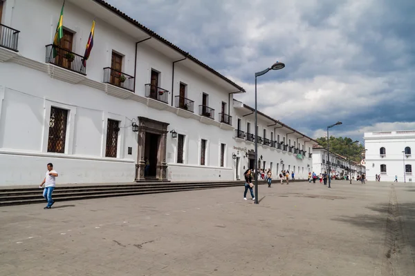 Popayan Colombia September 2015 Parque Caldas Koloniale Stad Popayan Colombia — Stockfoto