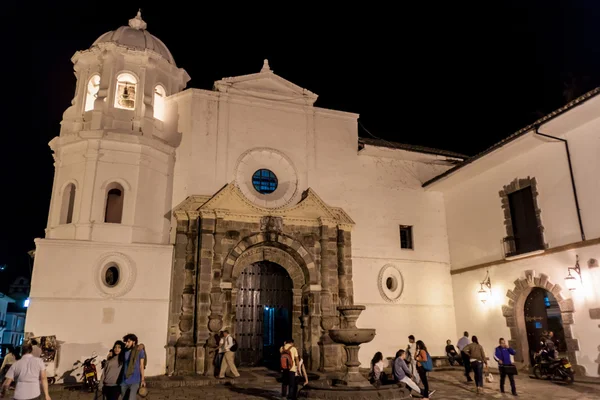 Popayan Kolumbia Września 2015 Kościół Santo Domingo Kolonialne Miasto Popayan — Zdjęcie stockowe