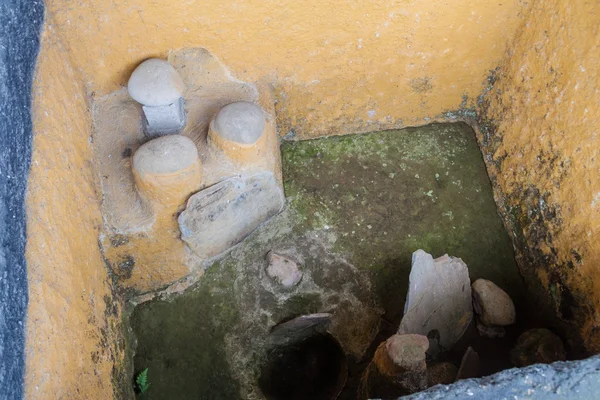 Antigua Tumba Museo Arqueológico Obando Cerca San Agustín Colombia — Foto de Stock