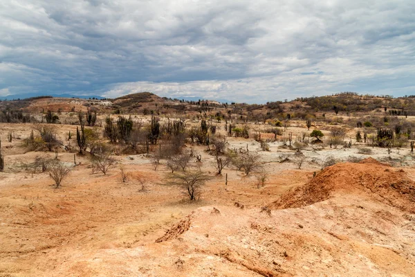 Landscape Tatacoa Desert Colombia — Stock Photo, Image
