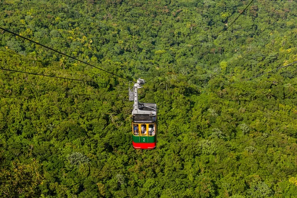 Puerto Plata República Dominicana Diciembre 2018 Cabina Teleferico Teleférico Puerto — Foto de Stock