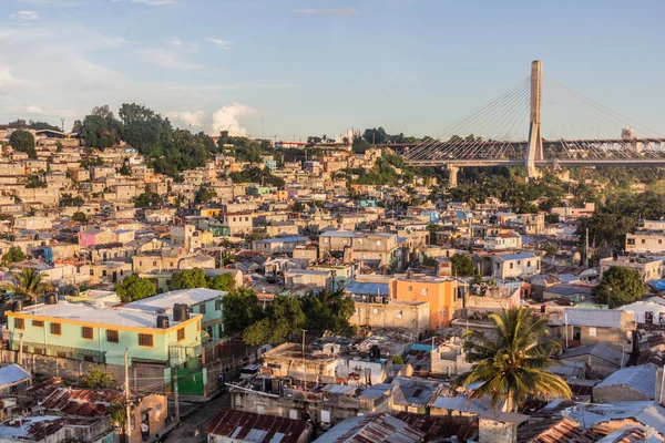 Puente Francisco Del Rosario Puente Sánchez Alrededores Santo Domingo Capital — Foto de Stock