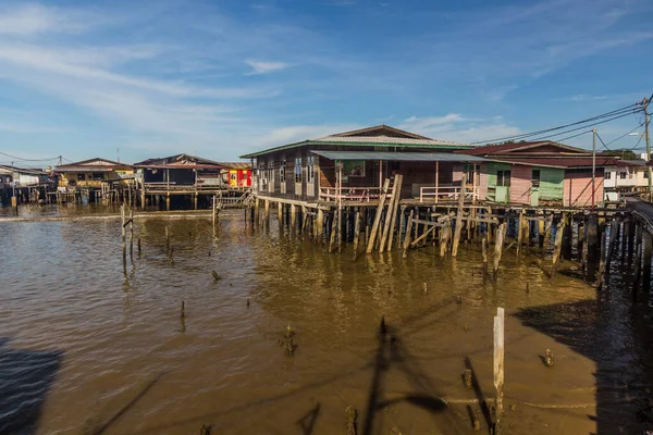 Kampong Ayer Village Aquatique Bandar Seri Begawan Capitale Brunei — Photo