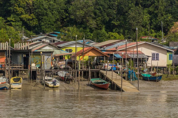 Lutande Hus Bako Sarawak Malaysia — Stockfoto