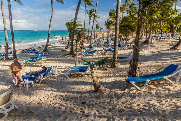 Punta Cana Dominican Cumhuriyet Aralık 2018 Palms Bavaro Beach Dominik — Stok fotoğraf