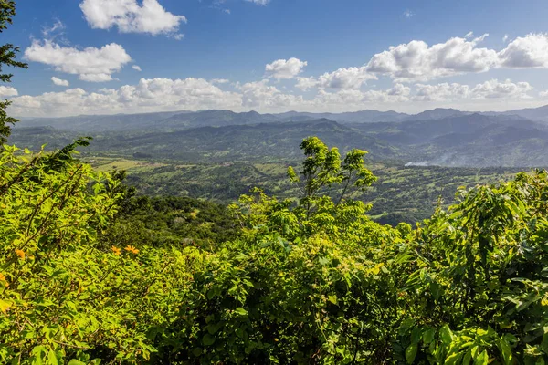 Blick Vom Pico Isabel Torres Über Puerto Plata Dominikanische Republik — Stockfoto