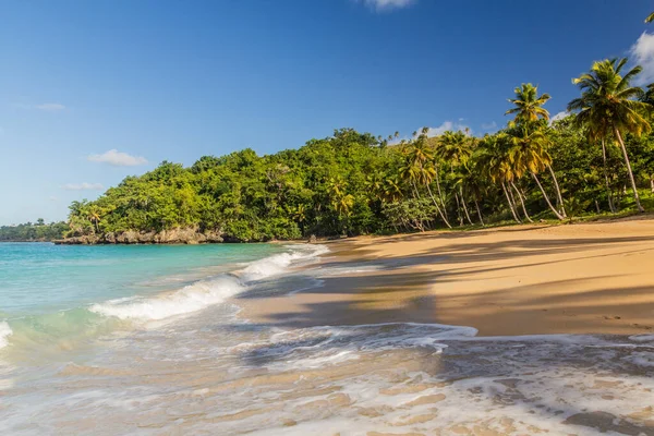 Pláž Las Galeras Dominikánská Republika — Stock fotografie
