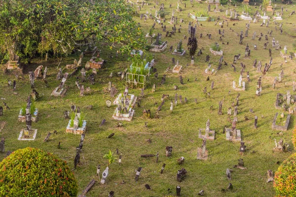 Cmentarz Meczecie Kuching City Stan Sarawak Malezja — Zdjęcie stockowe